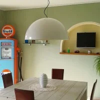 Oluce Sonora 490 Lampada da Sospensione Storica By Magistretti Oluce Sonora 490 Lampada da Sospensione Storica By Magistretti