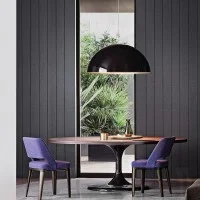 Oluce Sonora 490 Historical Suspension Lamp By Vico Magistretti