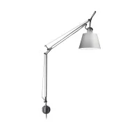 Artemide Tolomeo Basculante Diffuser D.180mm Wall Lamp Satin