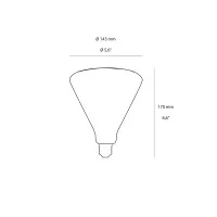 Daylight Siro LED bulb E27 6W 540lm 2700K Dimmable