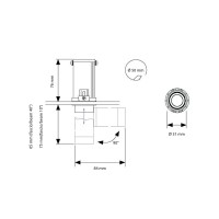 Esse-ci Teres Micro Zoom Frameless da Incasso a Fascio Regolabile