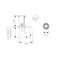 Esse-ci Teres Micro Zoom Frameless da Incasso a Fascio Regolabile