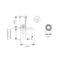 Esse-ci Teres Micro Zoom Frameless da Incasso a Fascio Regolabile
