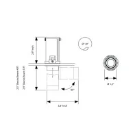 Esse-ci Teres Micro Zoom Frameless da Incasso a Fascio Regolabile