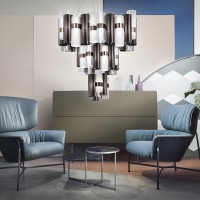 Slamp La Lollo XL LED Suspension Lamp By Lorenza Bozzoli
