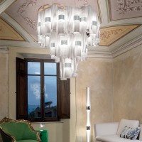 Slamp La Lollo XL LED Suspension Lamp By Lorenza Bozzoli
