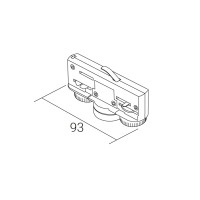 IVela Adattatore Elettromeccanico 6A per Binario Trifase Portata 10Kg