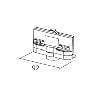IVela Electromechanical Dali Dimmable Adapter 6A for Track Capacity 10Kg