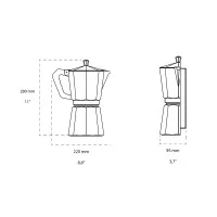Novantadieci 9010 MOKA Decorative LED Wall Lamp for Indoors