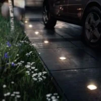 Lampo LED 12V ground light Recessed Spotlight Aluminium and Stainless Steel Carriegeable Walkable For Outdoor