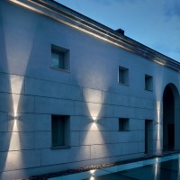 Lampo UP & DOWN 12W Lampada Cubetto da Parete LED a Biemissione con Sistema Dual Light