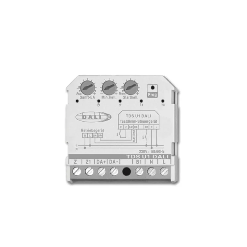 TCI Push button control unit for LED lamps with DALI dimming TCI Push button control unit for LED lamps with DALI dimming