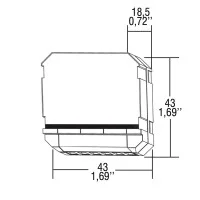 TCI Push button control unit for LED lamps with DALI dimming TCI Push button control unit for LED lamps with DALI dimming