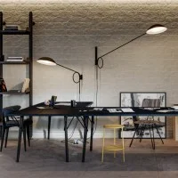 Diesel Spring Lampada a Braccio Orientabile da Parete per Interno