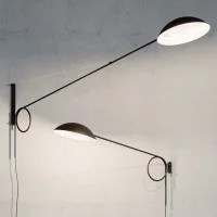 Diesel Spring Wall Lamp with Adjustable Arm and Head for Indoor