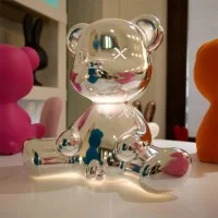 Qeeboo Teddy Boy Lampada Orsetto da Tavolo con Cavo By Giovannoni Qeeboo Teddy Boy Lampada Orsetto da Tavolo con Cavo By Giovannoni