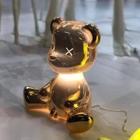 Qeeboo Teddy Boy Lampada Orsetto da Tavolo con Cavo By Giovannoni Qeeboo Teddy Boy Lampada Orsetto da Tavolo con Cavo By Giovannoni