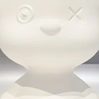 Qeeboo Teddy Boy Lampada da Tavolo RGB a Batteria By Giovannoni