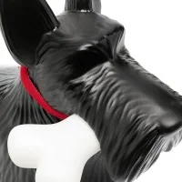 Qeeboo Scottie Lampada Cagnolino LED a Batteria By Giovannoni