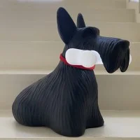 Qeeboo Scottie Lampada Cagnolino LED a Batteria By Giovannoni