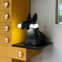 Qeeboo Scottie Battery-Powered Doggie LED Lamp By Giovannoni