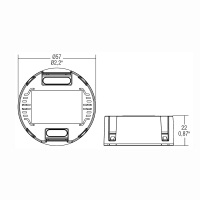 TCI Low voltage 12-24V dimmer PWM for LED strip