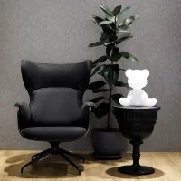 Qeeboo Teddy Boy Lampada da Tavolo RGB a Batteria By Giovannoni