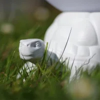 Qeeboo Turtle Carry Lamp Tartaruga LED a Batteria By Marcantonio