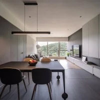 Wever & Ducrè Ello 13.0 Linear LED Dimmable Suspension Lamp