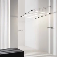 Wever & Ducrè DARF Tubular Neon LED Wall Surface Lamp