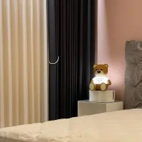 Kartell x Moschino TOY Teddy Bear LED Lamp By Jeremy Scott Kartell x Moschino TOY Teddy Bear LED Lamp By Jeremy Scott