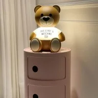 Kartell x Moschino TOY Teddy Bear LED Lamp By Jeremy Scott Kartell x Moschino TOY Teddy Bear LED Lamp By Jeremy Scott