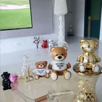 Kartell x Moschino TOY Teddy Bear LED Lamp By Jeremy Scott Kartell x Moschino TOY Teddy Bear LED Lamp By Jeremy Scott