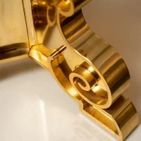Kartell Bourgie Metal LED Table Lamp By Ferruccio Laviani 2004