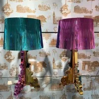 Kartell Bourgie Metal Lampada LED da Tavolo By Ferruccio Laviani