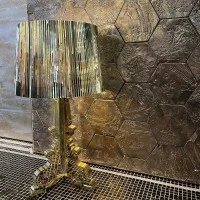 Kartell Bourgie Metal Lampada LED da Tavolo By Ferruccio Laviani