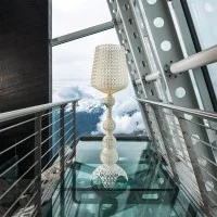 Kartell Kabuki LED Floor Lamp for Indoors By Ferruccio Laviani Kartell Kabuki LED Floor Lamp for Indoors By Ferruccio Laviani