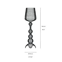 Kartell Kabuki LED Floor Lamp for Outdoors By Ferruccio Laviani