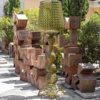 Kartell Kabuki LED Floor Lamp for Outdoors By Ferruccio Laviani