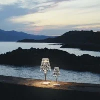 Kartell Battery Lampada LED Wireless Ricaricabile USB By