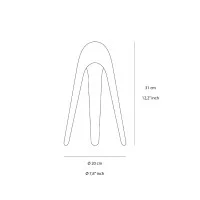 Martinelli Cyborg LED Table Lamp Touch Sensor By Karim Rashid