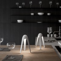 Martinelli Cyborg Lampada LED da Tavolo con Sensore By Karim Rashid