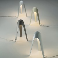Martinelli Cyborg Lampada LED da Tavolo con Sensore By Karim Rashid
