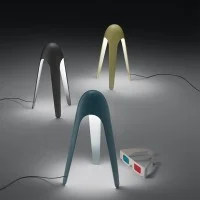 Martinelli Cyborg Lampada LED da Tavolo con Sensore By Karim Rashid