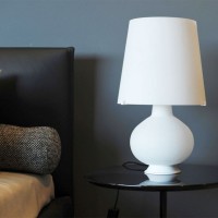 Fontana Arte Fontana Medium Table Lamp for Indoor By Max Ingrand