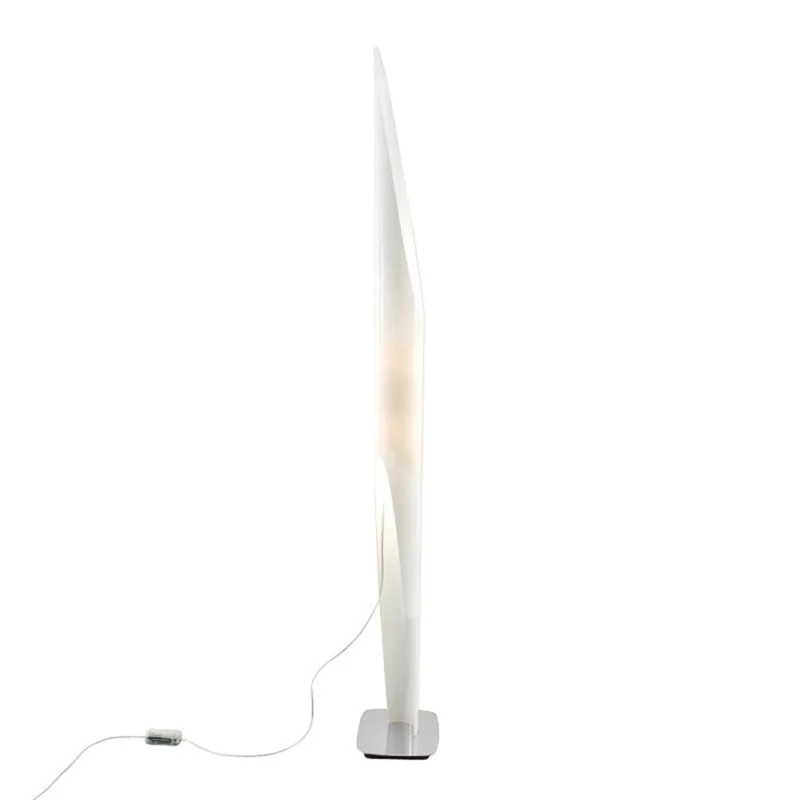 Kundalini Shakti Tubular Floor Lamp with Diagonal Cut for Indoor Kundalini Shakti Tubular Floor Lamp with Diagonal Cut for Indoor