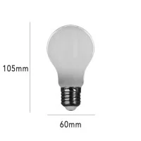 Ideal Lux Classic Drop E27 LED A60 Bulb 8W dimmable white opal Ideal Lux Classic Drop E27 LED A60 Bulb 8W dimmable white opal