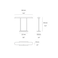 Artemide Tempio Lampada da Tavolo a LED Bronzo By Atelier Oï