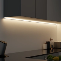 Lampo Aluminum big Angular Surface Profile 2 Meters For Strip Led