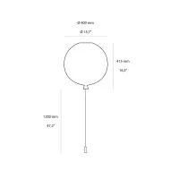 Brokis Memory PC876 Palloncini Colorati da Soffitto in Vetro